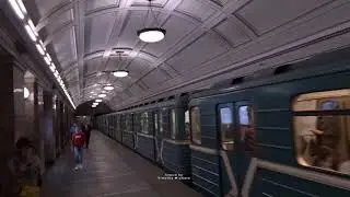 Метро в Москве - The Beautiful Metro System in Moscow, Russia 2021