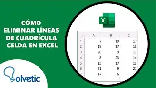 Como Eliminar Lineas de Cuadricula Celda en Excel