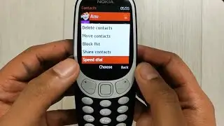 How to Set Speed Dialing in Nokia 3310 - Speed Dialing Nokia