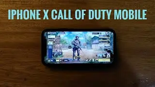 Iphone X call of duty game play mid 2023 (max graphics).