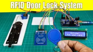 RFID door lock access control system | How to make an RFID door lock system using Arduino