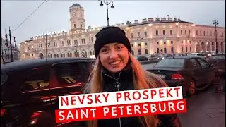 NEVSKY PROSPEKT - bakeries, luxury shops (Saint Petersburg, Russia)