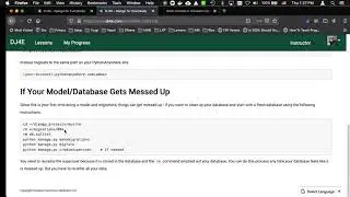 Resetting your Django database on PythonAnywhere