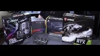 MSI X399 Creation Threadripper Build - Start to Finish