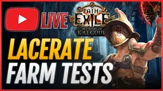 Lets test some FARM🔴LACERATE Gladiator Build [PoE 3.25]