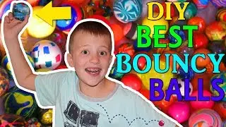 DIY SUPER High Bounce Bouncy Balls!
