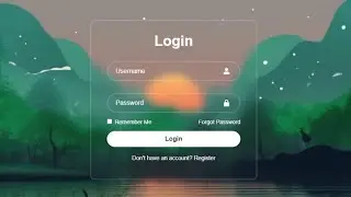 How to Create a Beautiful Stylish Login Form with HTML & CSS - Full Tutorial