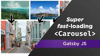 How to Build a Carousel in Gatsby v3 using React Bootstrap the loads CRAZY QUICK!