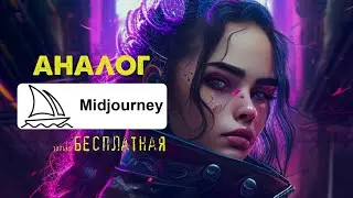 Аналог Midjourney бесплатно, нейросеть создает картинки по запросу