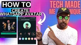 How to create whatsapp avatar | WhatsApp New Update 2022