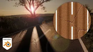 Procedural Street Shader in Blender
