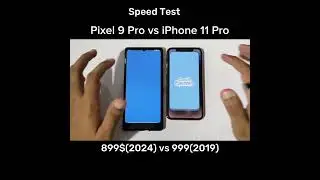 9 Pro vs 11 Pro - Speed test