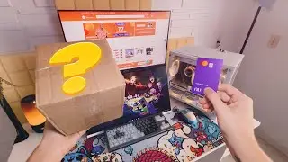 Compras que fiz na Shopee pro meu Setup!