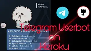 How to make Telegram Userbot Tutorial