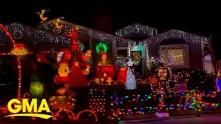 California home goes all-out with dazzling holiday light display