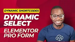 Dynamically Populate the Select Field in Elementor Pro Form using Dynamic Shortcodes