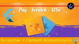 Scratch Card App in Flutter | Scratcher + Confetti animations | Flutter Tutorial | Beginners Guide