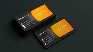 How To Design Professional Business Card In Coreldraw | Coreldraw Techniques For Expert & Beginners