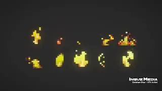 Unity 3D Assets: The 2D Fire Animations Vol.1