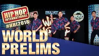 The Peepz - Philippines (Bronze Medalist Adult Division) at HHI World Prelims 2018