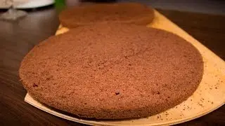 Шифоновый шоколадный бисквит. Рецепт / Chiffon chocolate cake. Recipe - Я - ТОРТодел!