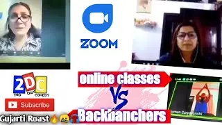 ONLINECLASSEs vs BACKBANCHERs || ચાલુ ક્લાસ & Honeysingh vol 1 વાગ્યુ || Gujarti roast || SNJUBABA |