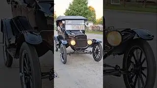 1924 Ford Model T Antique Drive By Engine Sound Old Car Festival Greenfield Village 2024