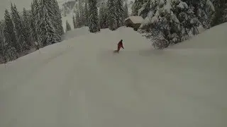 Skiing The Stash - Avoriaz - Ardent - Top to Bottom - Just powder