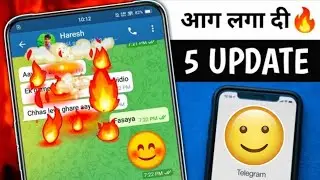 🔥 Telegram पर तबाही - Telegram 5 New Updates 2022 | Telegram Letest Features & Updates 2022