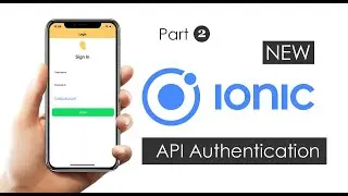 New Ionic 5 Angular 8 Restful API User Authentication Login and Signup using Guard and Resolver