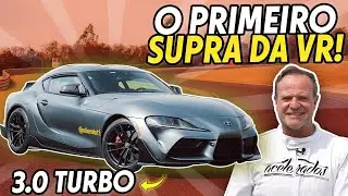 O LENDÁRIO TOYOTA SUPRA NO VELOCITTA! Rubinho acelera os 387 cv da nova geração do icônico JDM! #281