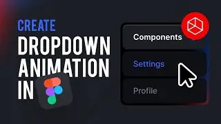 Dropdown Animation Gradient - Figma Tutorial