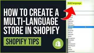 How to Create a Multi Language Store in Shopify 2023 (QUICK TUTORIAL)