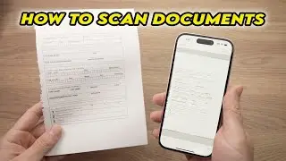 iPhone 15/ Pro / Plus: How To Scan Documents