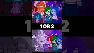 1 or 2? #gacha #gachaclub #gachalife #gachalife2 #insideout #insideout2 #shorts