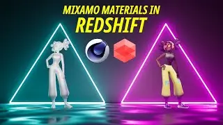 Make Mixamo Materials Visible in Redshift | Cinema 4D Tutorial