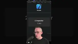 Hide and Show the Xcode Inspector Panel - 2/30 #xcode #swift #coding #tutorial