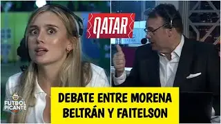 MUNDIAL 2022 Morena Beltrán y Faitelson CRUZADOS por el Argentina vs Países Bajos | Futbol Picante