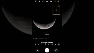 Samsung Galaxy S24 Ultra VS iPhone 15 Pro Max Moon Zoom Test #galaxys24ultra #iphone15promax