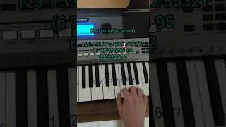 Katyusha on piano🎹 tutorial/Как играть Катюшу на пианино 🎹