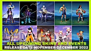 ALL UPCOMING SKINS AND EVENTS 2022 RELEASE DATES! MOBILE LEGENDS BANG BANG