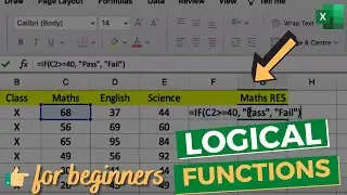 Logical Functions In Excel | Logical Functions for Beginners