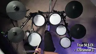 Using EZ Drummer With The Titan 50 B-EX