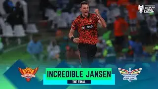 Incredible Marco Jansen | 5-30 in The Final | Sunrisers Eastern Cape v Durban's Super Giants