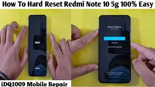 How To Hard Reset Redmi Note 10 5g 100% Easy idq1009.official