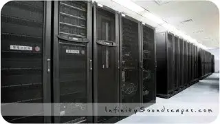 Server Room - Relaxing binaural white noise sounds for sleep or working