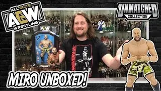 Miro AEW Unmatched Series 1 Unboxing & Review!