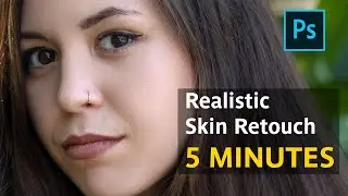 How to retouch skin in Photoshop | Skin Retouching Tutorial - Frequency Separation