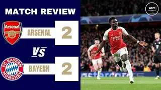 ARSENAL 2-2 BAYERN MUNICH REVIEW | Kane Haunts Arsenal! | Champions League