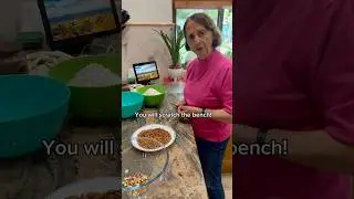 Not using a chopping board in front of Nonna